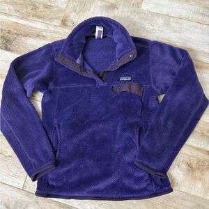 Patagonia Deep Purple Fleece Jacket